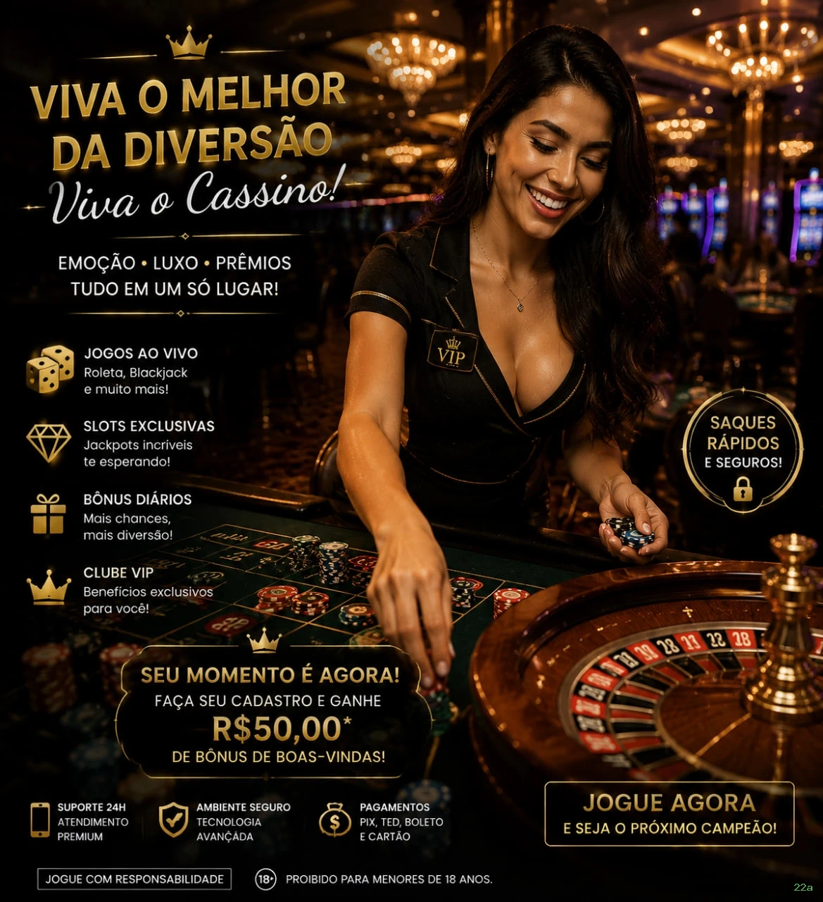 Opções de download da 22a